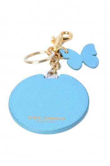 Dolce & Gabbana Llavero Redondo Espejo Mariposa 7,5 cm Mujer - BI1260 B5381