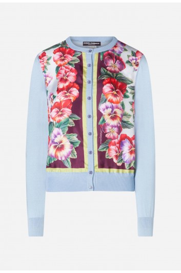 Dolce & Gabbana Women Flowers Cardigan -  FX619T JASKL