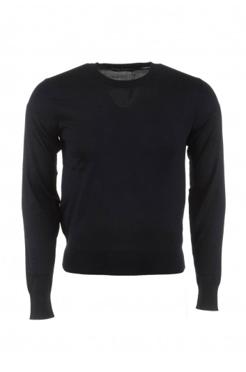 Dolce & Gabbana Jersey Seda Cuello Redondo Hombre - GX825T JASJW