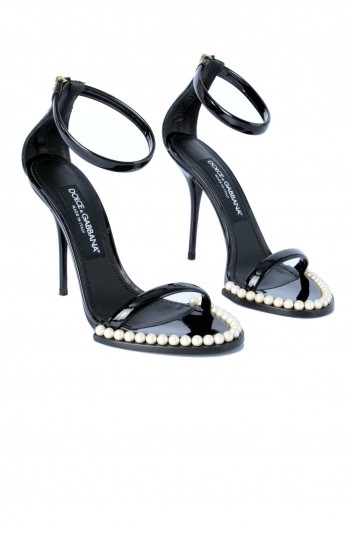 Dolce & Gabbana Women Pearls Heeled Sandals - CR1188 A1471