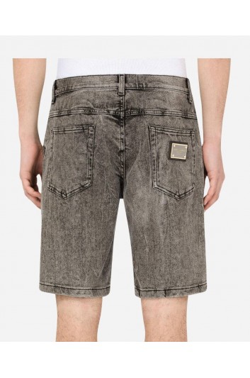 Dolce & Gabbana Men Denim Bermuda Shorts -  GWNXAD G8EG8