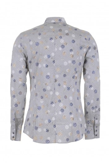 Dolce & Gabbana Camisa Estampada Manga Larga Hombre - G5CP8T FSEDF