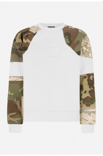 Dolce & Gabbana Men Combined Camouflage Sweatshirt - G9WY9Z G7BSH