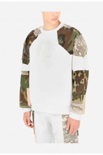 Dolce & Gabbana Men Combined Camouflage Sweatshirt - G9WY9Z G7BSH