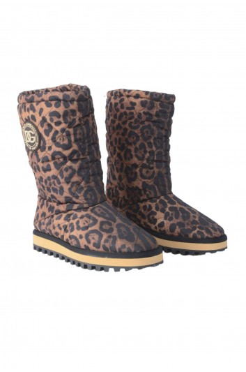 Dolce & Gabbana Men Animal Print Boots - CS1904 AO868