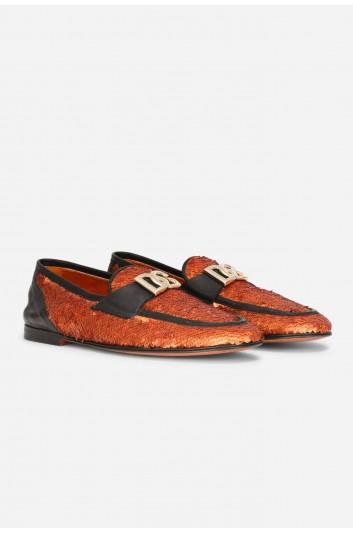 Dolce & Gabbana Men Sequins Loafers - A50462 AQ891