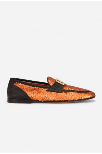 Dolce & Gabbana Men Sequins Loafers - A50462 AQ891