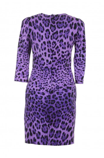 Dolce & Gabbana Women Animal Print Mid-Length Dress - F6E7FT FSATW