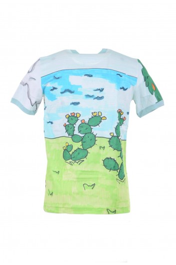 Dolce & Gabbana Men Elephant Short Sleeve T-shirt - G8FV4T G7FYV