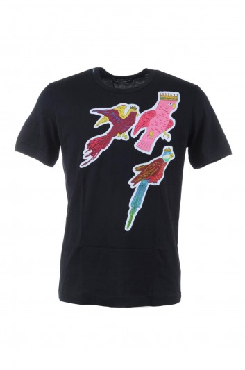 Dolce & Gabbana Men Birds Short Sleeve T-shirt - G8FV4T G7GKH