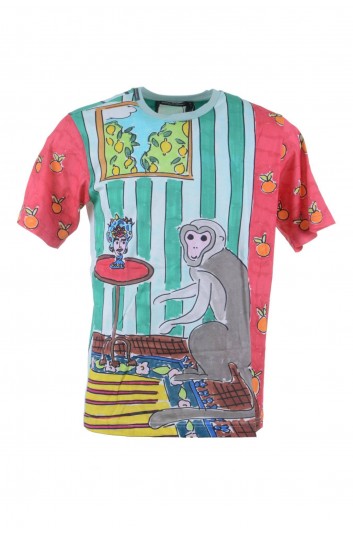 Dolce & Gabbana Men Monkey Short Sleeve T-shirt - G8FV9T G7FYZ