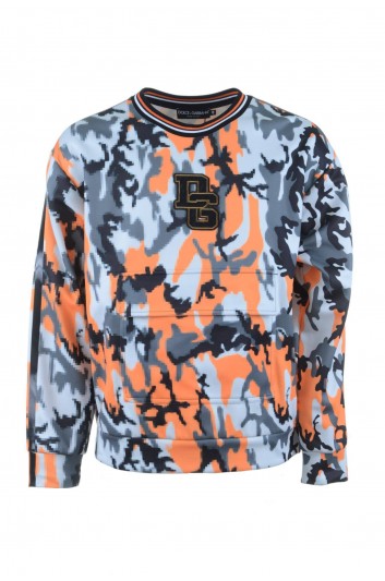 Dolce & Gabbana Men Camouflage Sweatshirt - G9WU0Z HI7O9